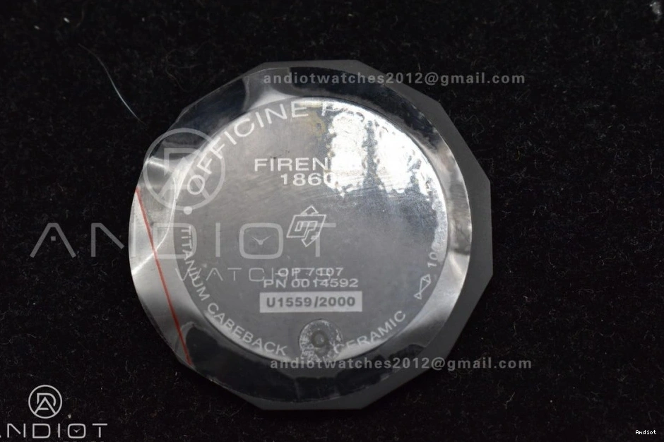 Real Asso Clone O PAM441 Brown Ceramic on SBF Strap Best Edition 1:1 P.9001 Super 0316